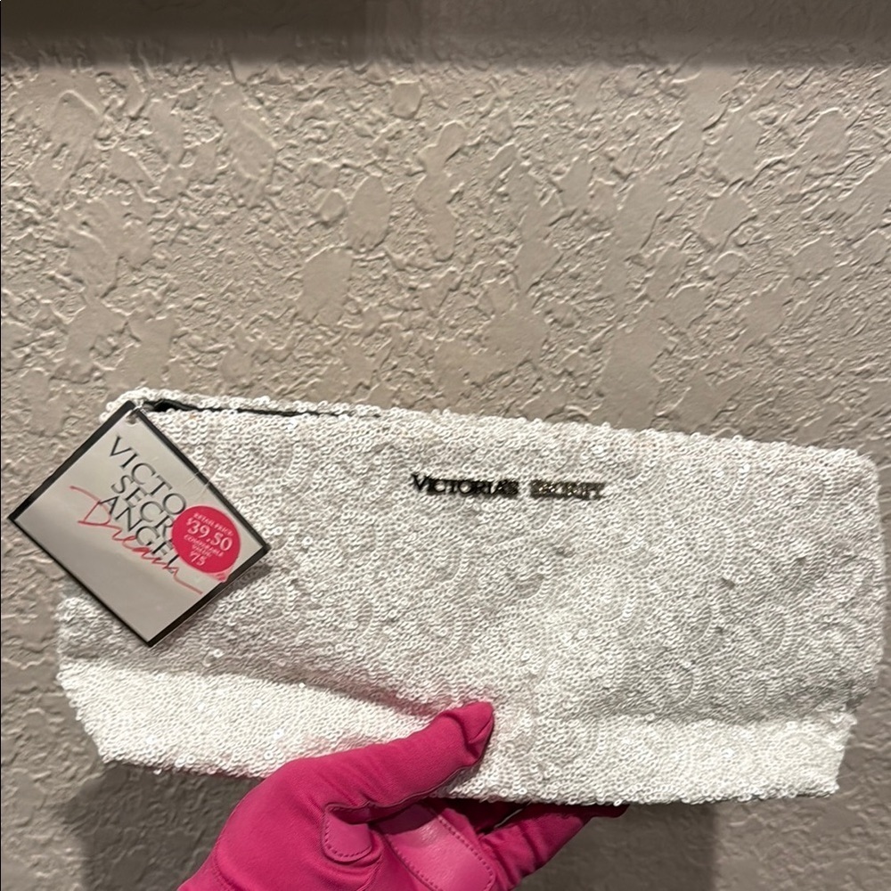 NEW! Victoria's Secret Sequin Clutch Purse